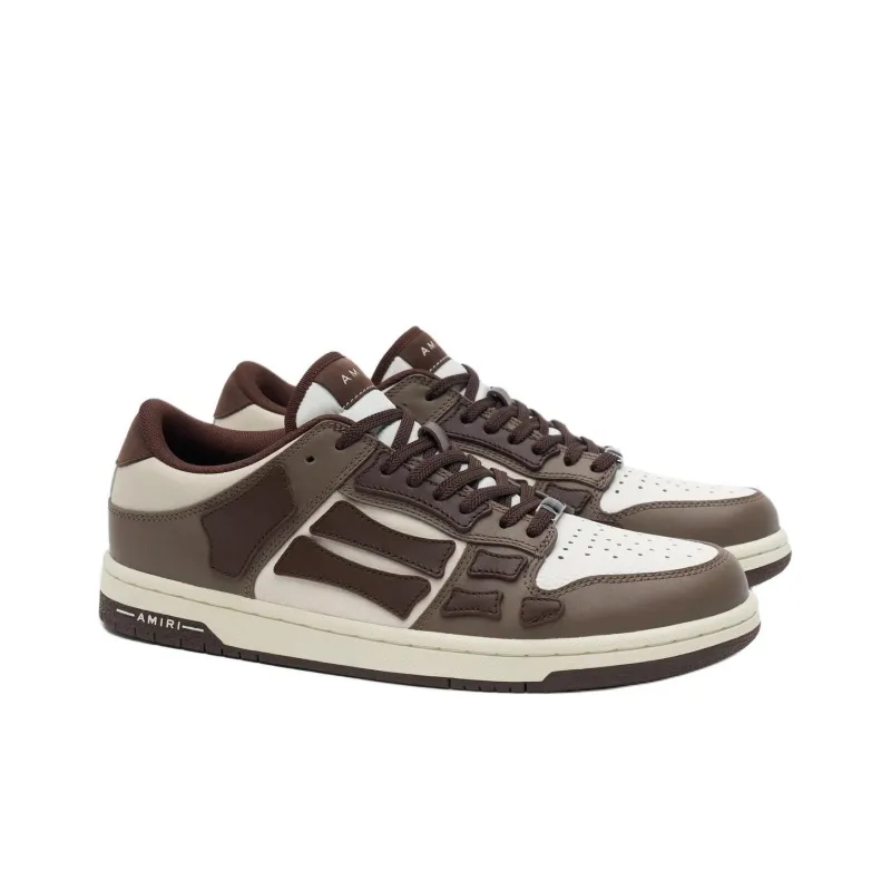 AMIRI Skel Top Low 'Brown'-2