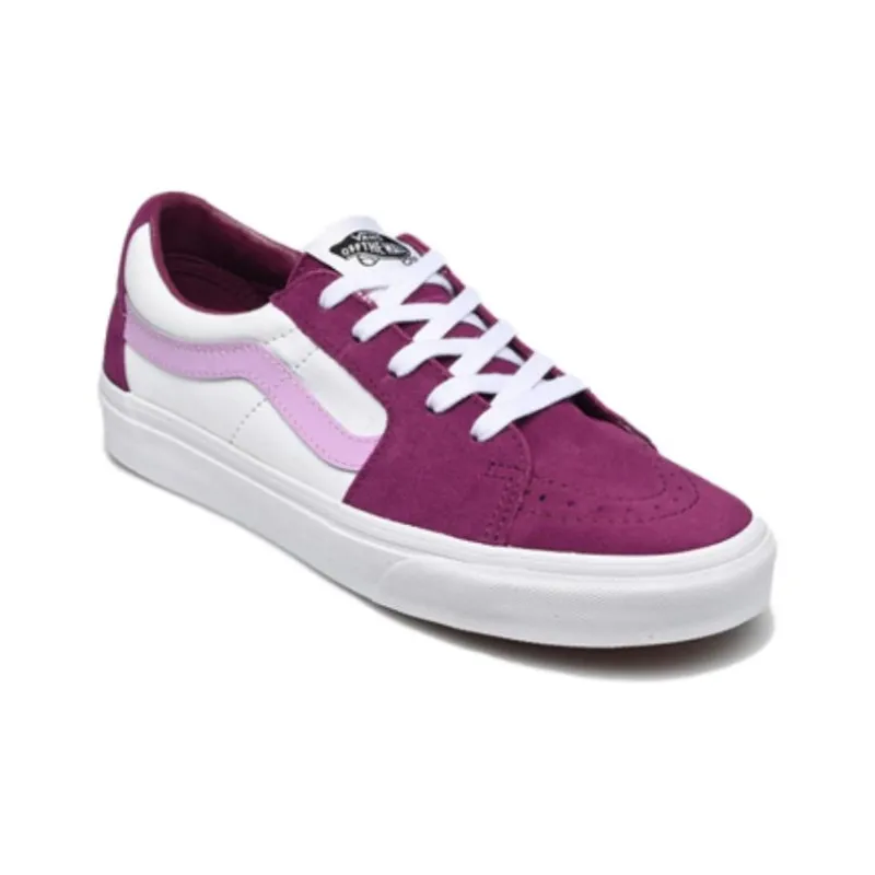 Vans Sk8 Low 'Dark Purple White'-2
