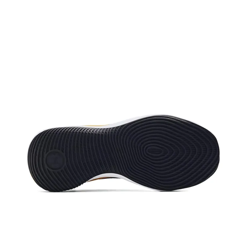 Under Armour Durable Breathable Low Top Casual Shoes Unisex Black Gold-3