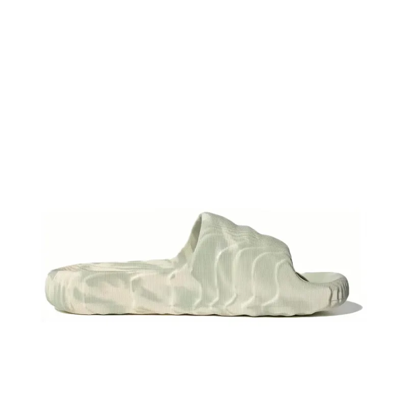 Adidas Adilette 22 Slide 'Cream White Linen Green'-1