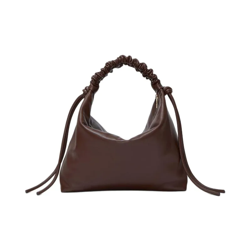 PROENZA SCHOULER Lambskin Handbag Shoulder Bag Medium Size Women's Mocha-2