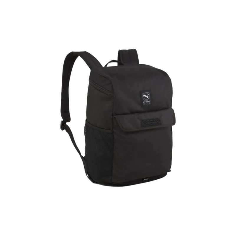 PUMA Recycled Material Backpack Regular Unisex Black-0