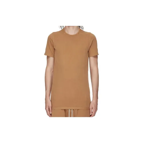 Rick Owens DRKSHDW T-Shirts Men Khaki Brown