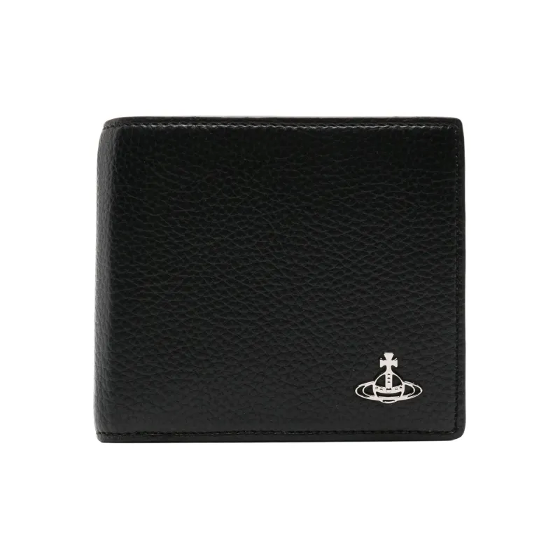Vivienne Westwood Recycled Polyurethane Wallet Men's Black-0