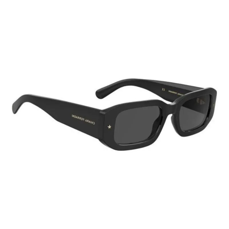 CHIARA FERRAGNI Rectangular Sunglasses Unisex Black-2