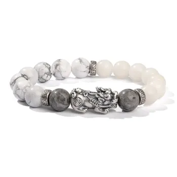 AWD White Jade Bodhi Bracelets Unisex