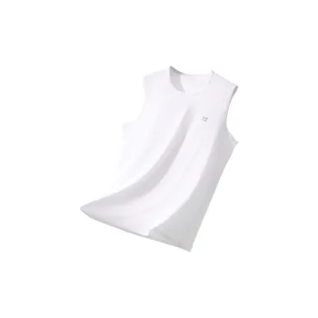 MIIOW Undershirts Men's 1 Pack White