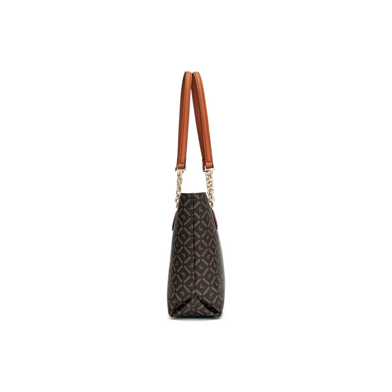 SANTA BARBARA POLO & RACQUET CLUB PVC Tote Shoulder Bag Handbag Large Size Women's-2