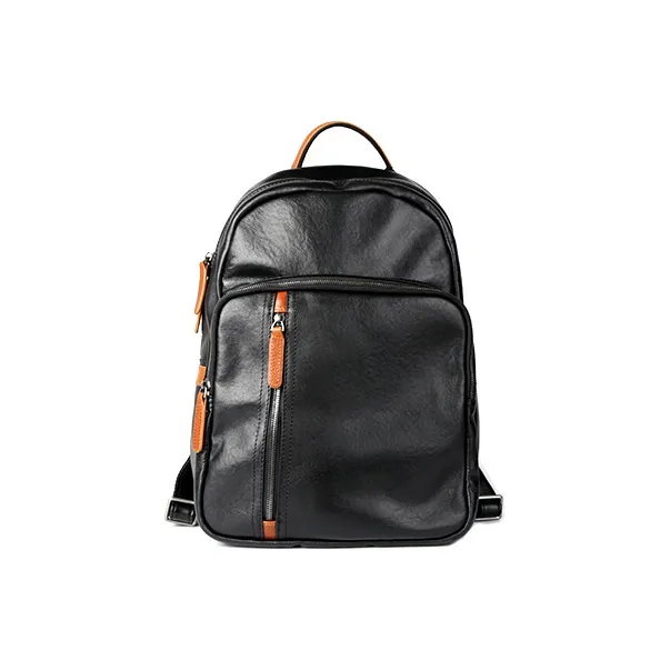 DOSRFINI Genuine Leather Top Grain Tanned Cow Leather Backpack-0