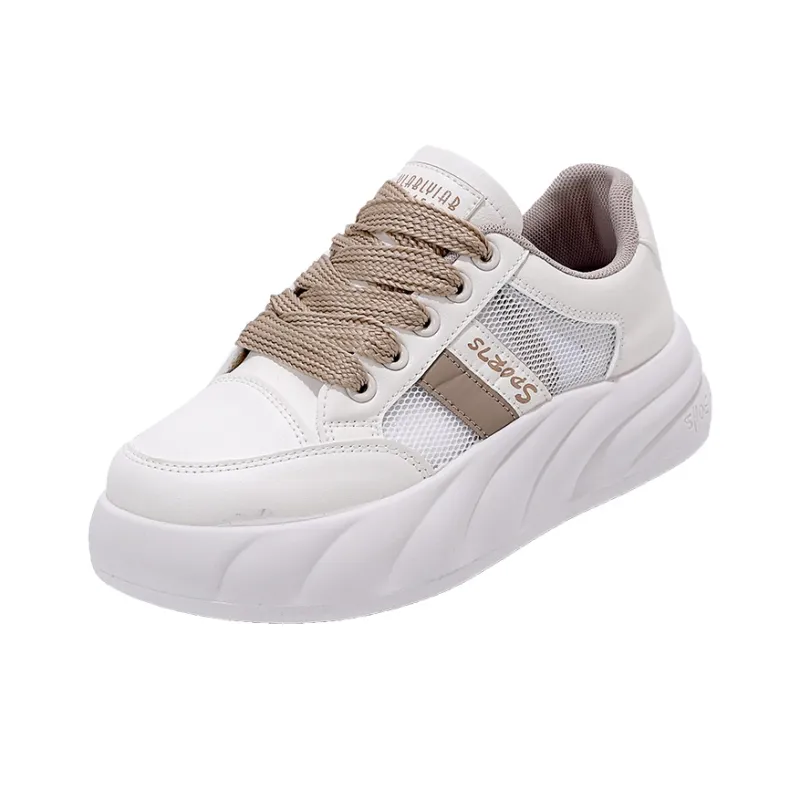 JOHLIN DREAM Wear-Resistant Lightweight Breathable Height Increasing Low-Top Skateboard Shoes Women's-0