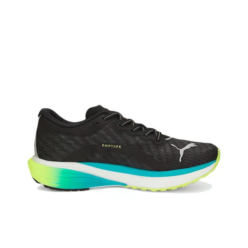 PUMA Deviate Nitro 2 'Black Deep Aqua Lime'-1