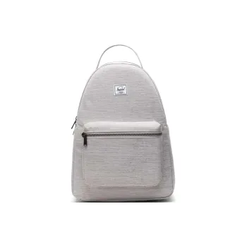 Herschel Recycled Fabric Backpack Unisex Light Gray