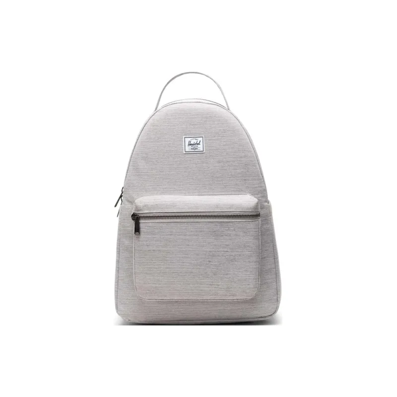 Herschel Recycled Fabric Backpack Unisex Light Gray-0