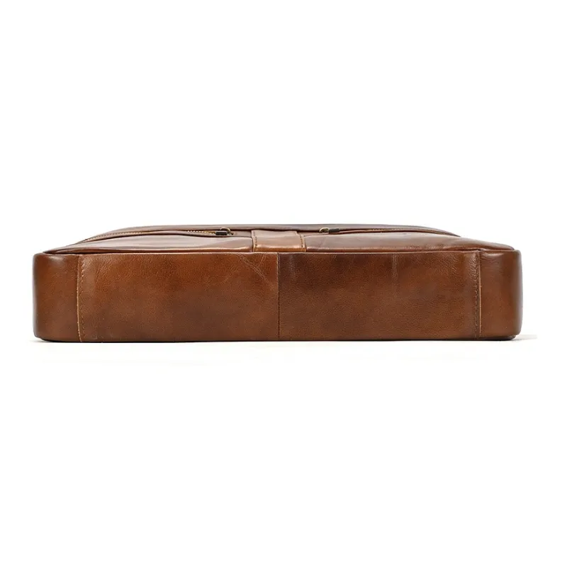 DOSRFINI Genuine Leather Cow Leather Briefcases Men's-10