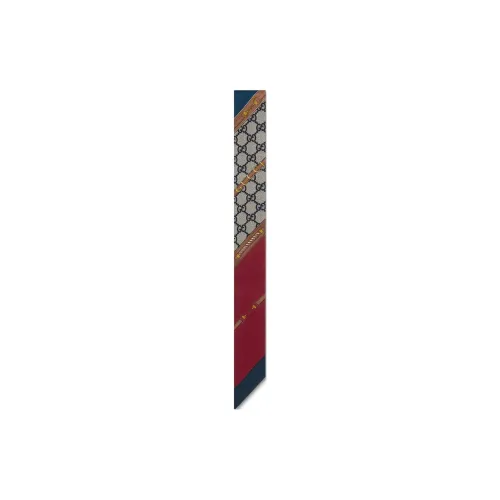 GUCCI Silk Scarves Women's Multicolor