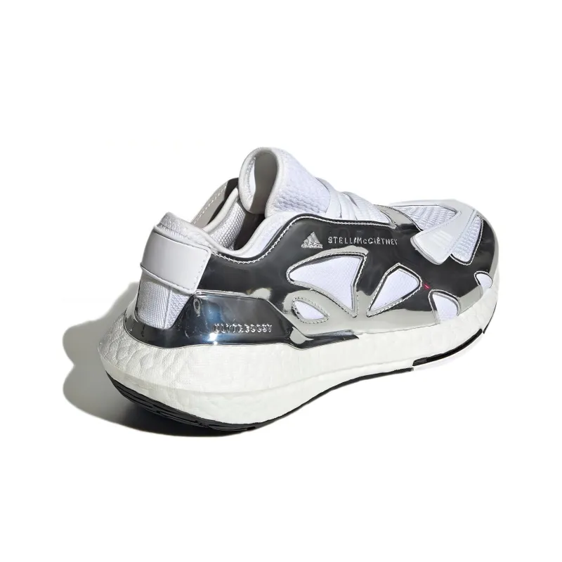 Adidas By Stella Mccartney Ultra Boost 22 Low Top White/Silver Women's-3