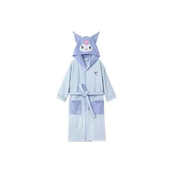 Sanli x SANRIO Kuromi Pompompurin Bath Robes Unisex
