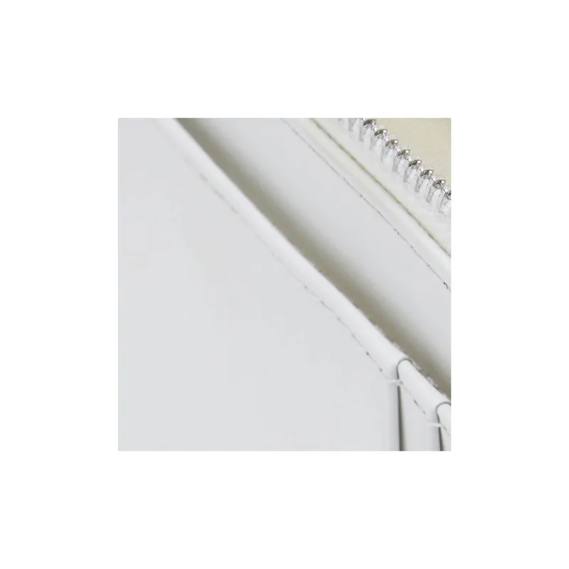 DIESEL Leather Wallet Women's White-3