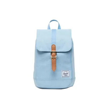 Herschel Recycled Material Shoulder Bag Crossbody Bag Small Size Unisex Light Blue