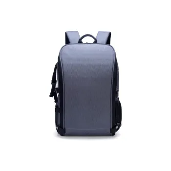 CMLZIUA Nylon Camera Bag Unisex Black & Gray/Gray & Gray/Gray & Red/Gray & Orange