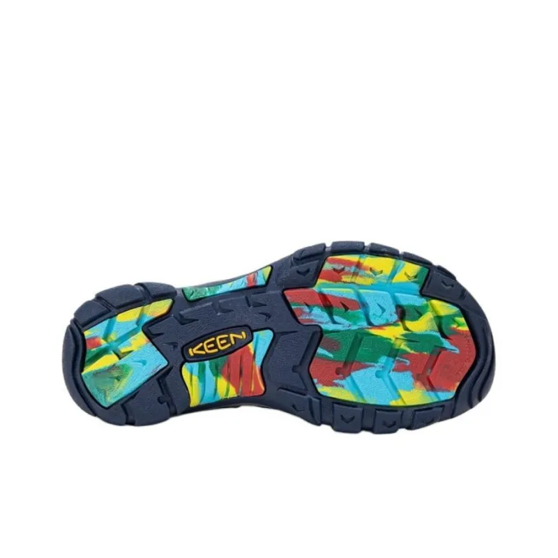 KEEN Newport Retro Breathable River Trekking Shoes Men's Blue-4