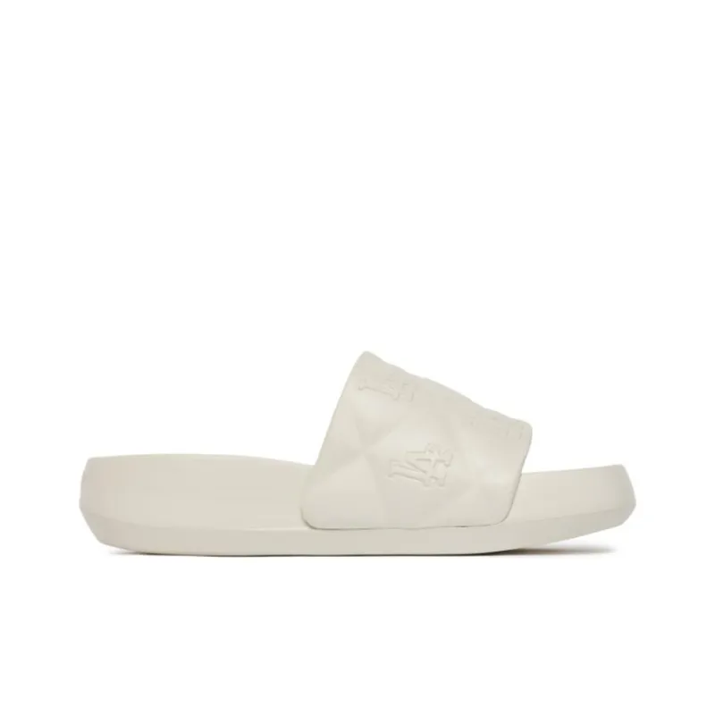 MLB Slipper Chunky Bouncer Slide Los Angeles Dodgers Los Angeles Dodgers Slide Slippers Unisex White-1