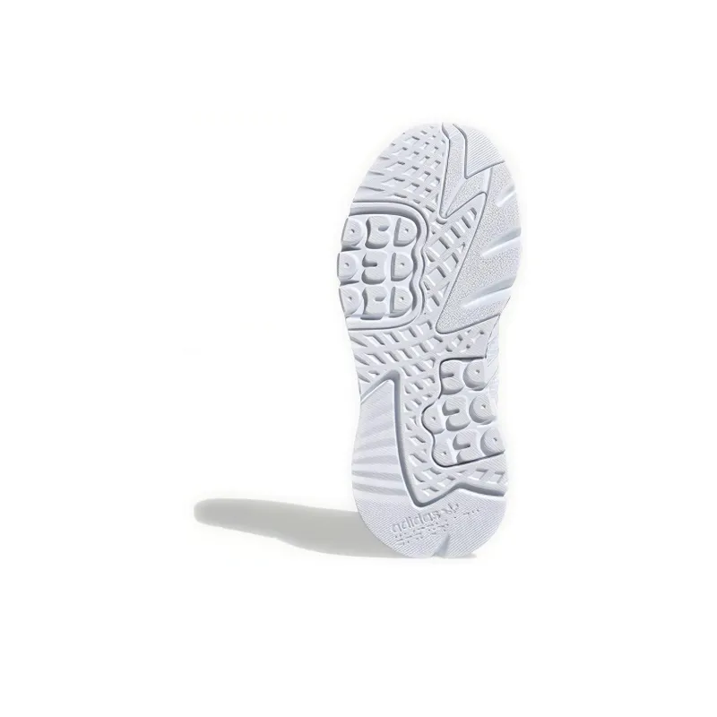 Adidas Nite Jogger Cloud White Periwinkle Women's-5