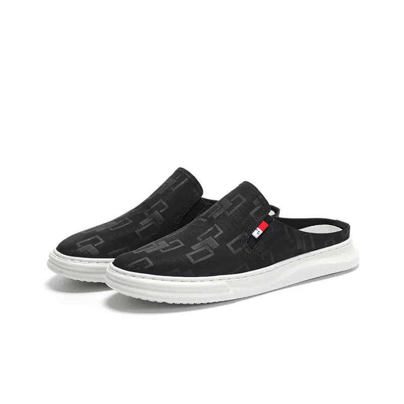 Kemaron Wrap toe Slippers Men's Black-3