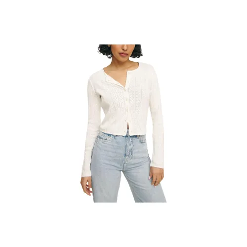 Reformation Knitwear Women's White