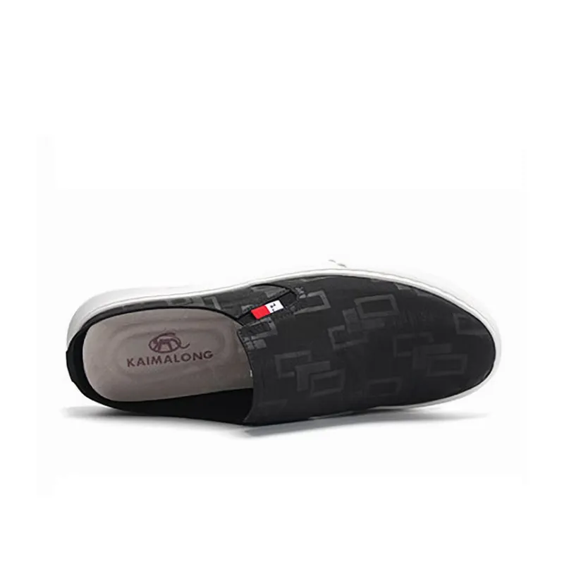 Kemaron Wrap toe Slippers Men's Black-4