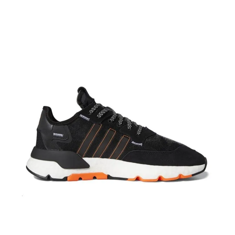 Adidas Nite Jogger Core Black Solar Orange-1