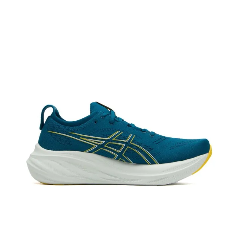 Asics Gel Nimbus 26 Evening Teal Light Mustard-1