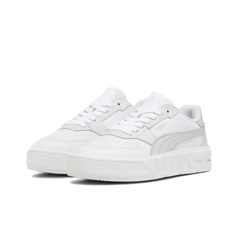 PUMA Cali Court Leather 'White Cool Light Grey' Women's-2