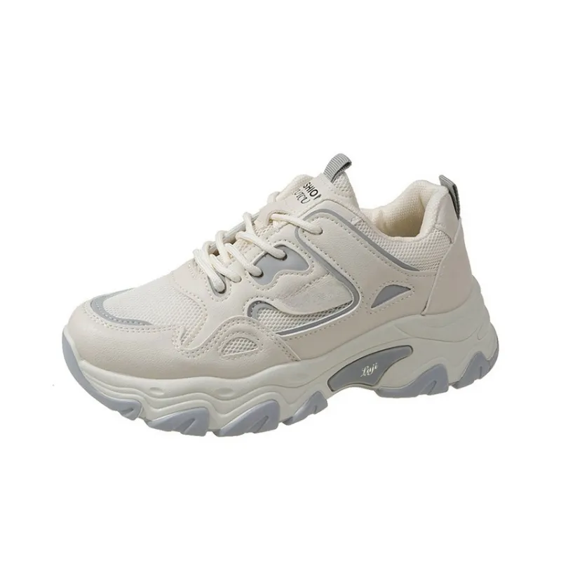 Luji Abrasion Resistant Low Top Chunky Sneakers Women's-8