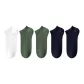 5 Pack (White+Army Green 2+Navy Blue 2)