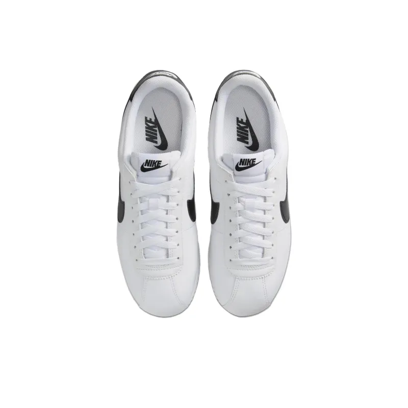 Nike Cortez Leather White Black Women's-3