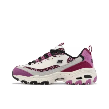 Skechers Dlites X Diane Von Furstenberg 'White Black Pink' Women's
