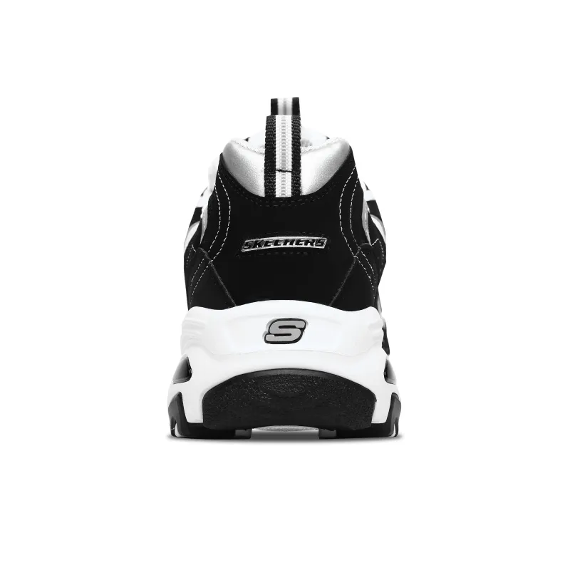 Skechers D'LITES 1.0 D'LITES Low-Top Chunky Sneakers Women's Black-6