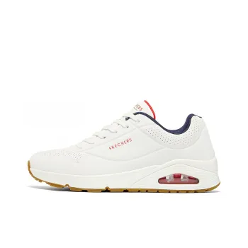Skechers Uno 'White Navy Red'