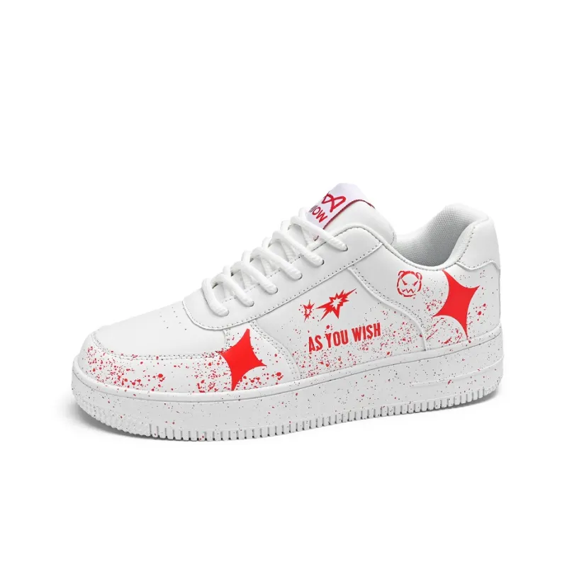 MIIOW Trend Party Series Anti-Slip And Wear-Resistant Height Increasing Coverage Low-Top Skateboard Shoes Unisex-21
