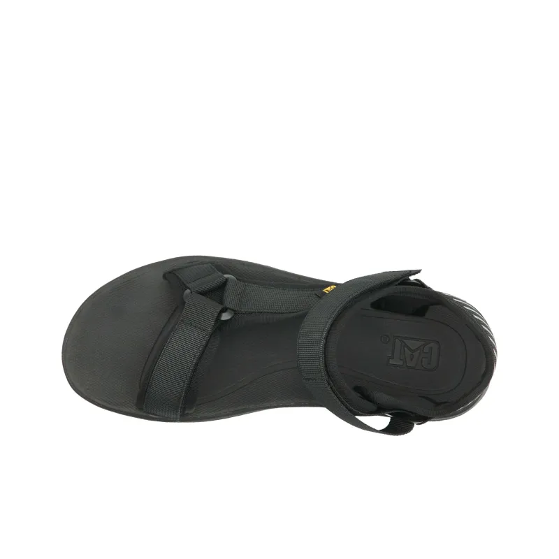 CAT Beach Sandals Men Black-3