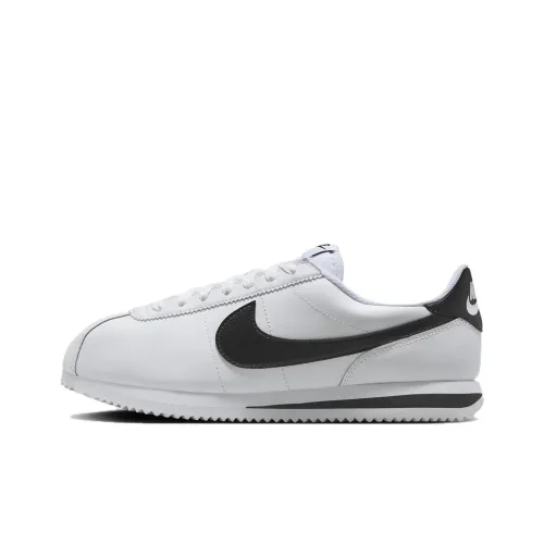 Nike Cortez Leather White Black Women's