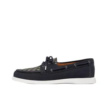 DIOR Granville Boat Shoes Men's Marine Blue