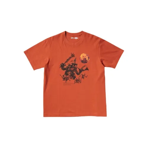 UNIQLO The Legend Of Zelda Co-branded T-Shirts Unisex Orange