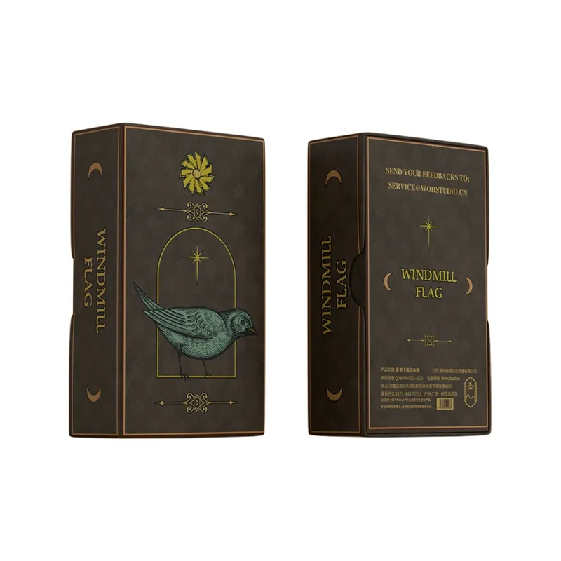 WohStudios Tarot Windmill Flag Weit Series 78 Wade Board Games-0