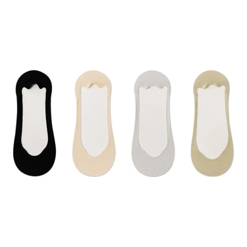 NANJIREN No-Show Socks Women's 4 Pack-1