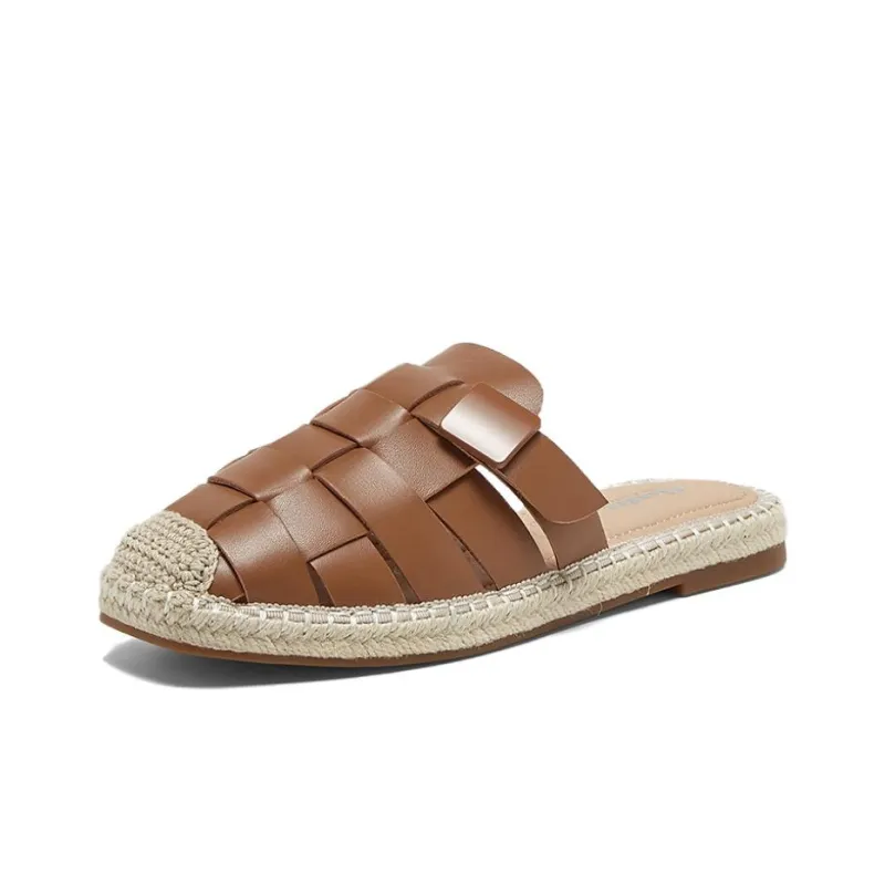 BATA Closed Toe Slippers 2cm Women's-6