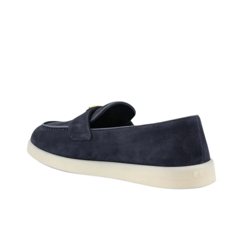 PRADA Loafers 2.5cm Women's Marine Blue-3