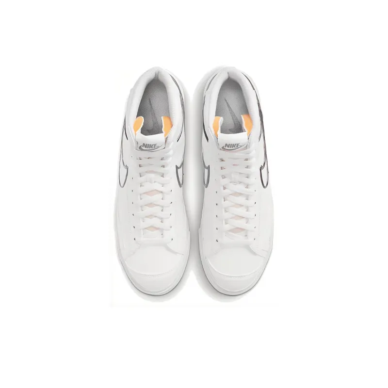 Nike Blazer Mid '77 'White Metallic Pewter'-3