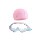 Pink Purple+Pink Swimming Cap